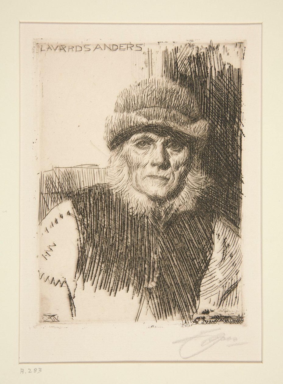 Dalecarlian Peasant by Anders Leonard Zorn