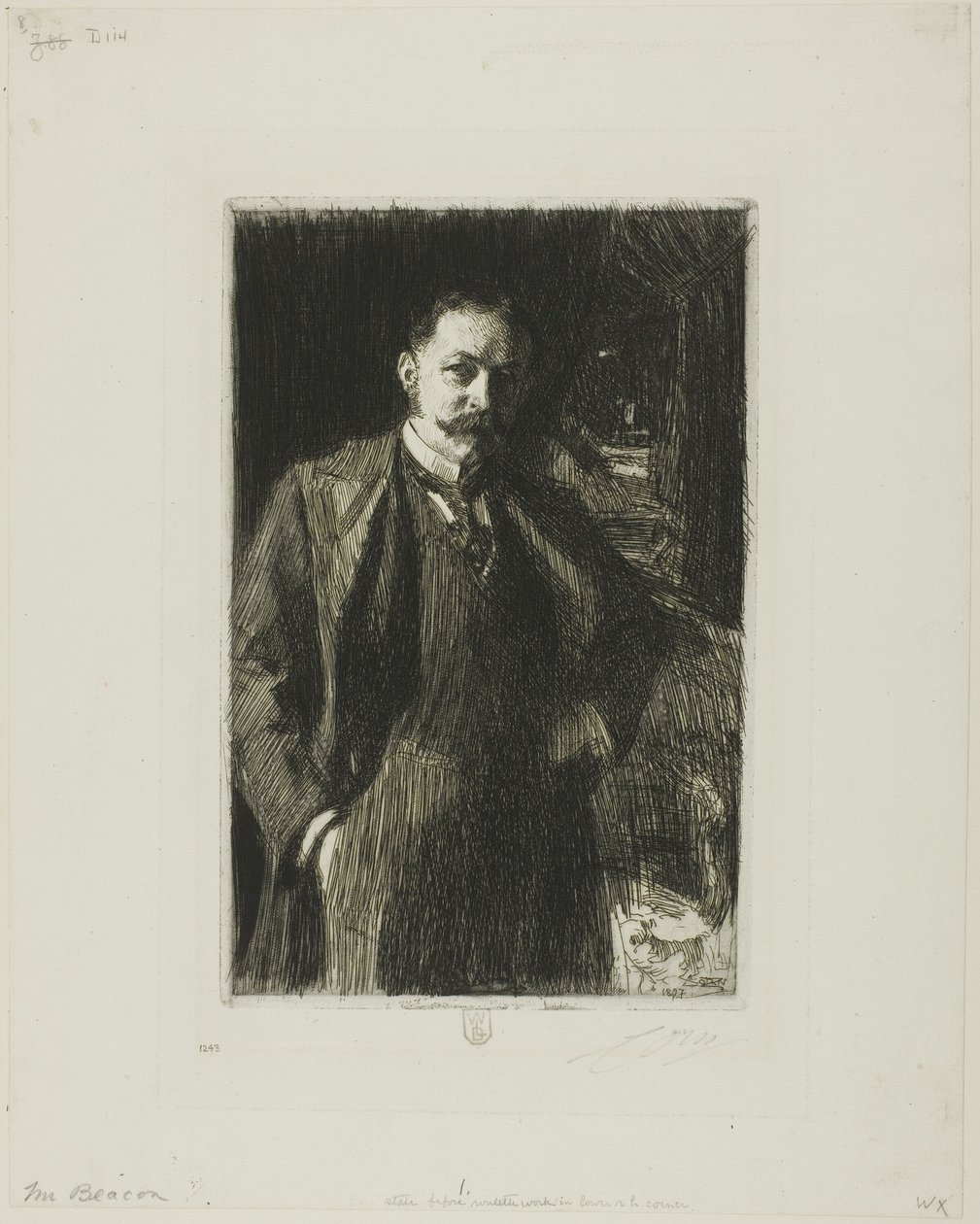 E. R. Bacon by Anders Leonard Zorn
