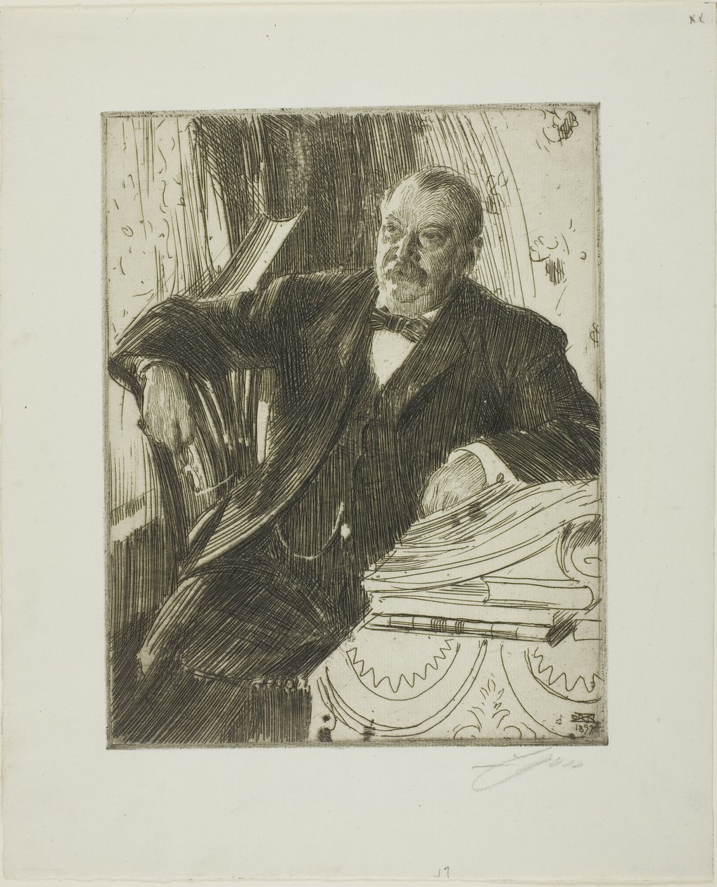 Grover Cleveland II by Anders Leonard Zorn