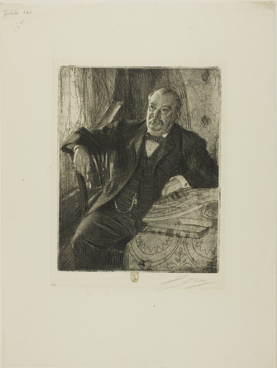 Grover Cleveland I by Anders Leonard Zorn