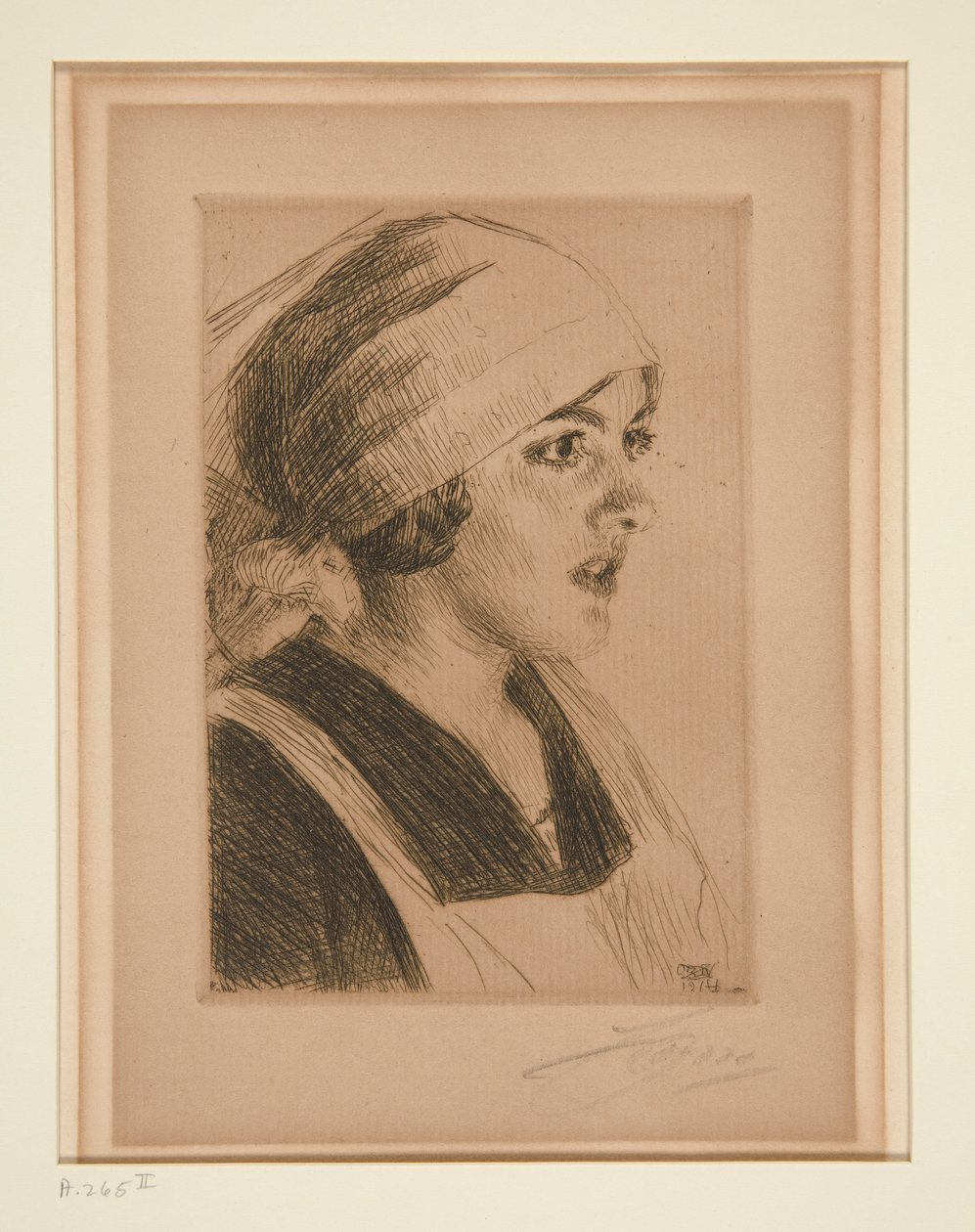Gulli I by Anders Leonard Zorn