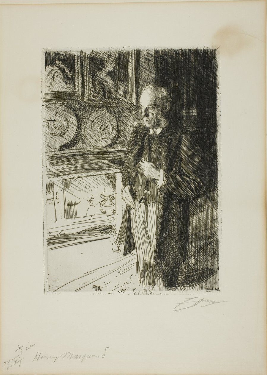 Henry Marquand by Anders Leonard Zorn
