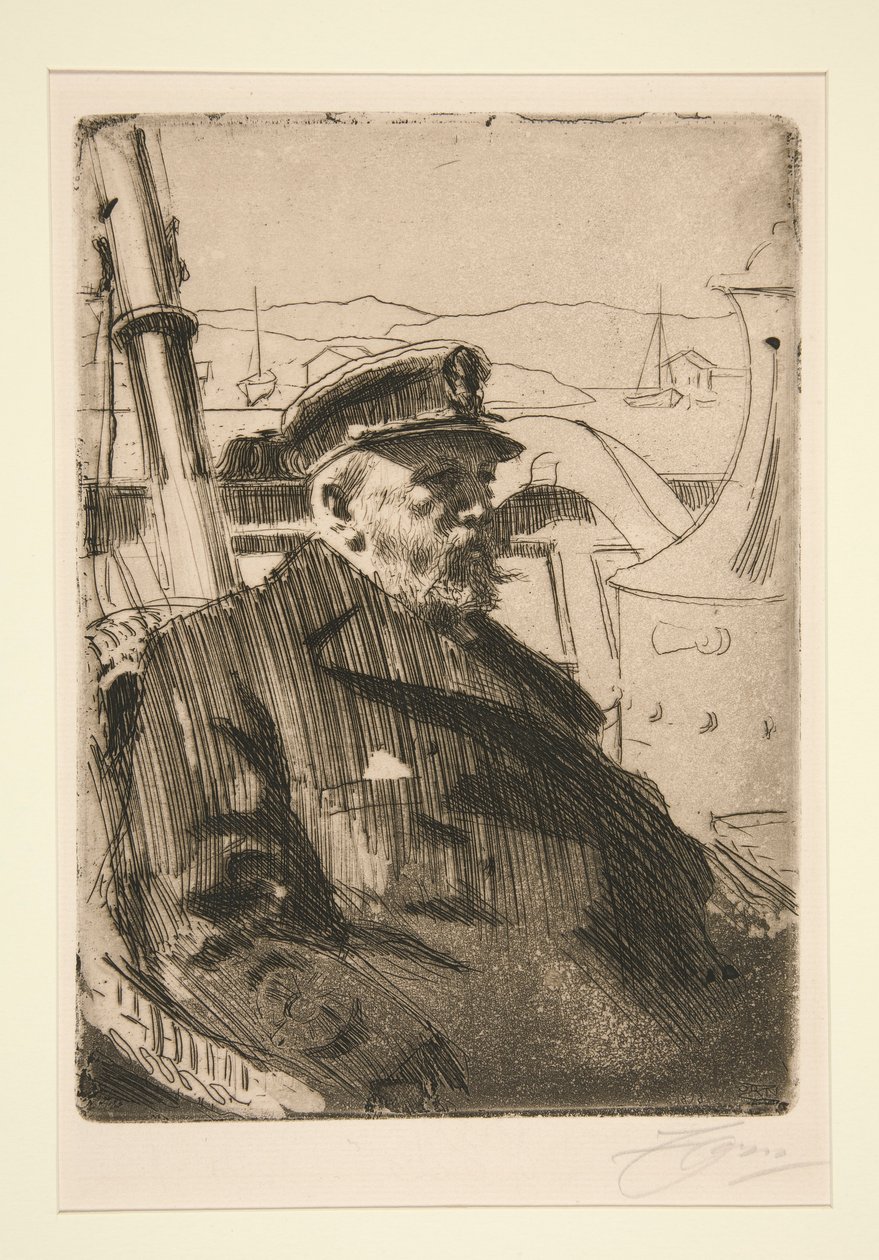 King Oscar II by Anders Leonard Zorn