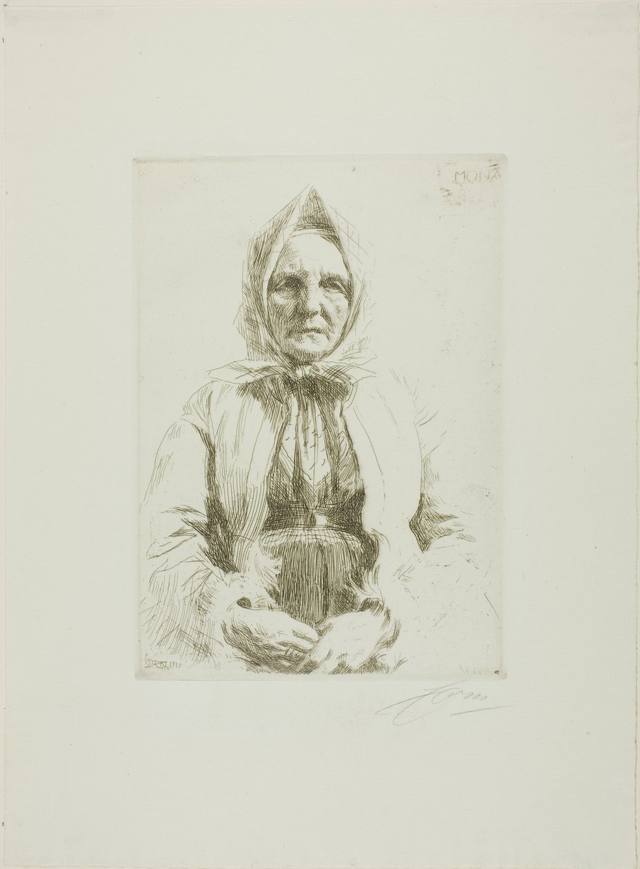 Mona by Anders Leonard Zorn
