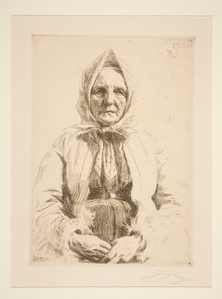 Mona by Anders Leonard Zorn