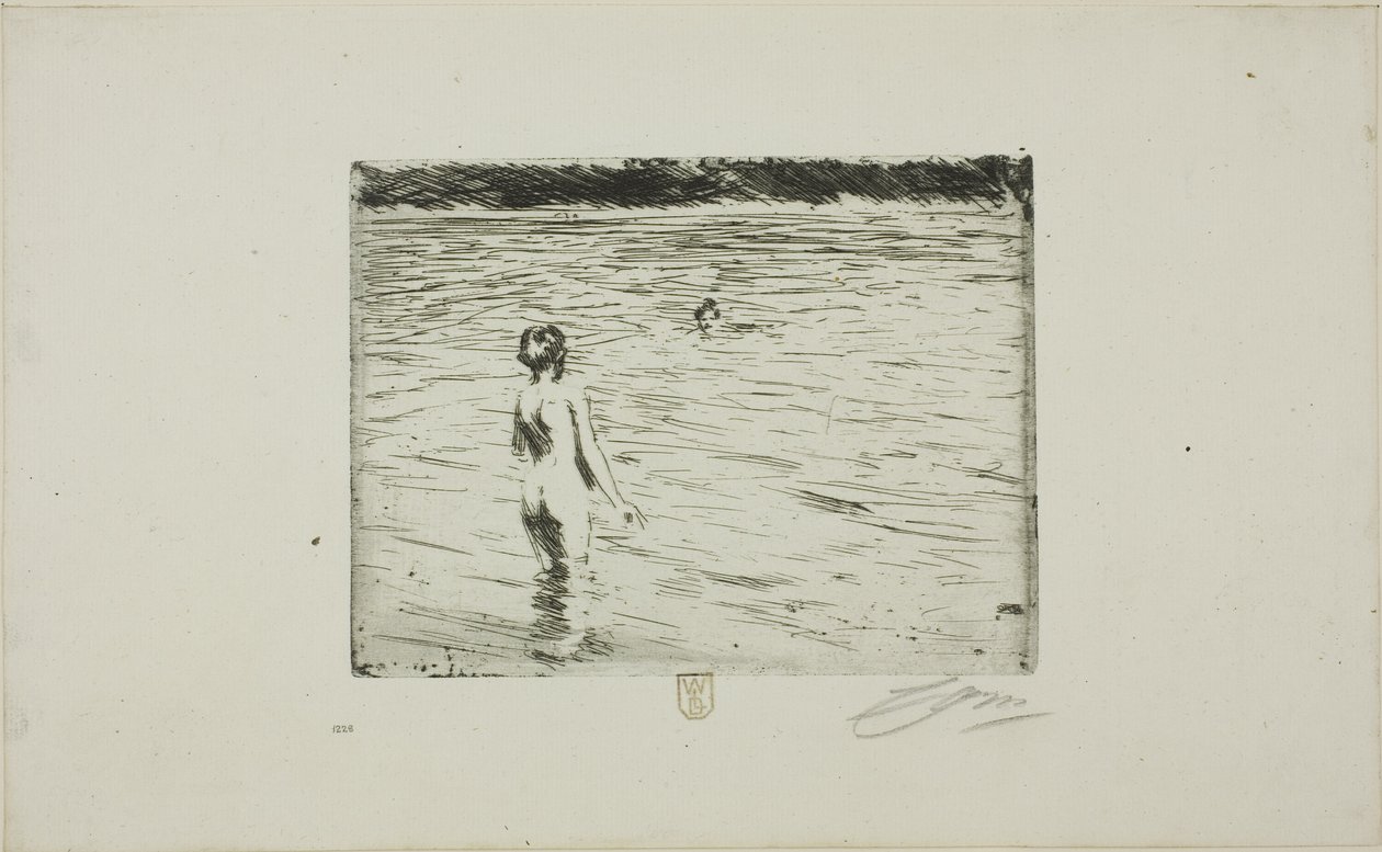 Mother Bathing by Anders Leonard Zorn