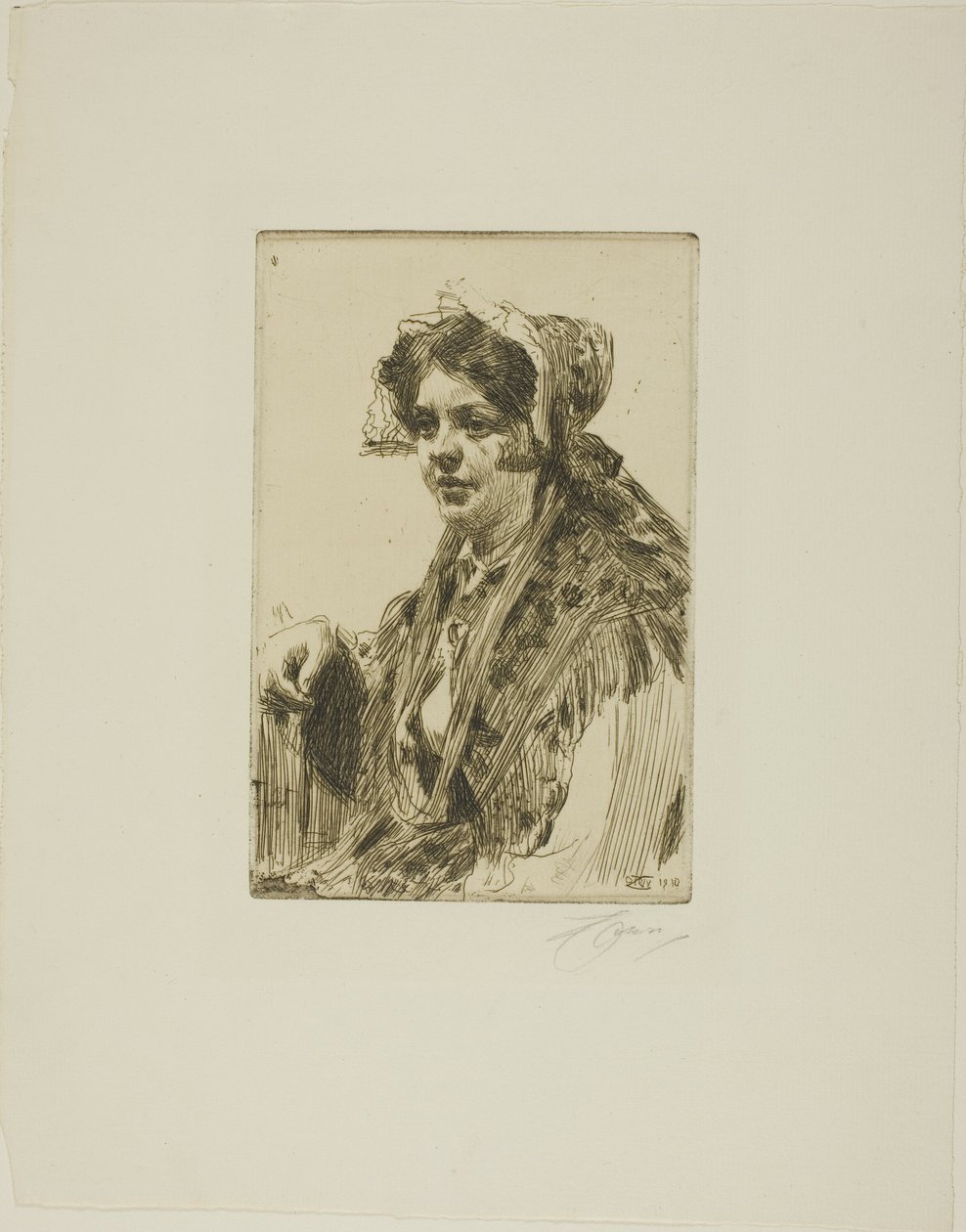 Nåskulla by Anders Leonard Zorn