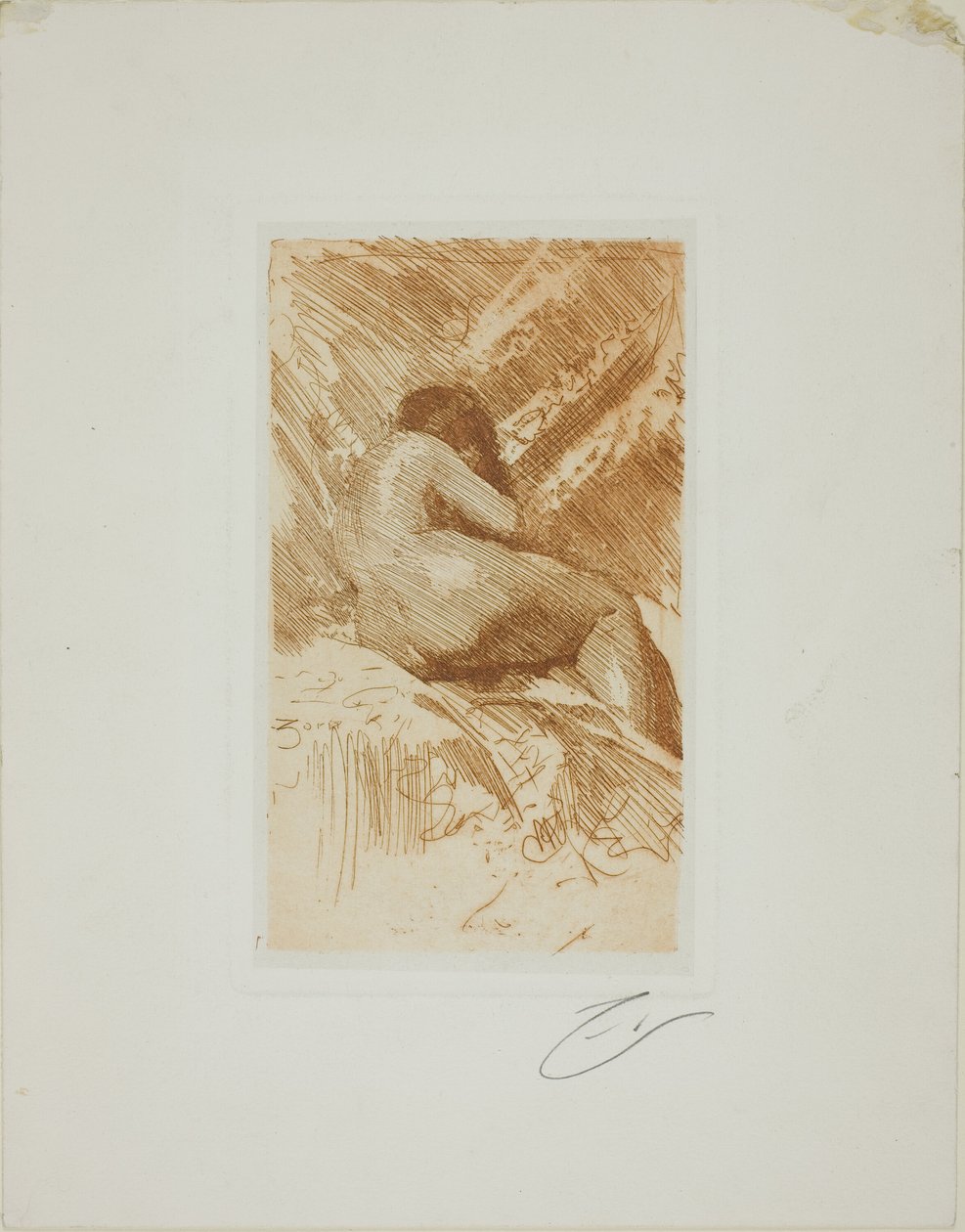 Nude Study by Anders Leonard Zorn