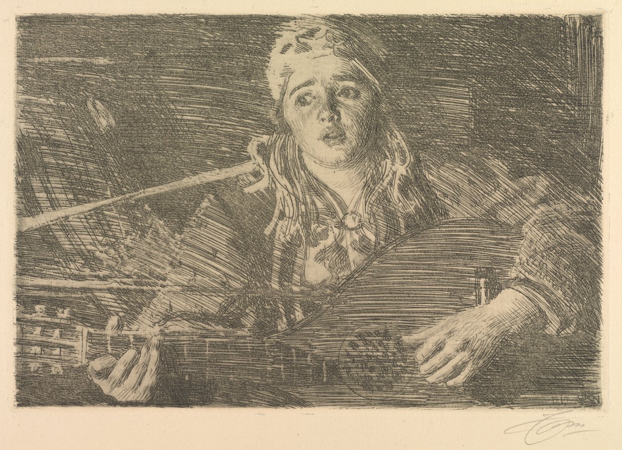 Ols Maria by Anders Leonard Zorn