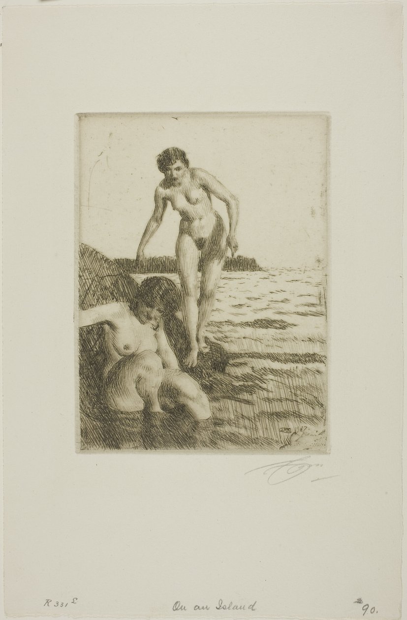 On Hemsö Island by Anders Leonard Zorn