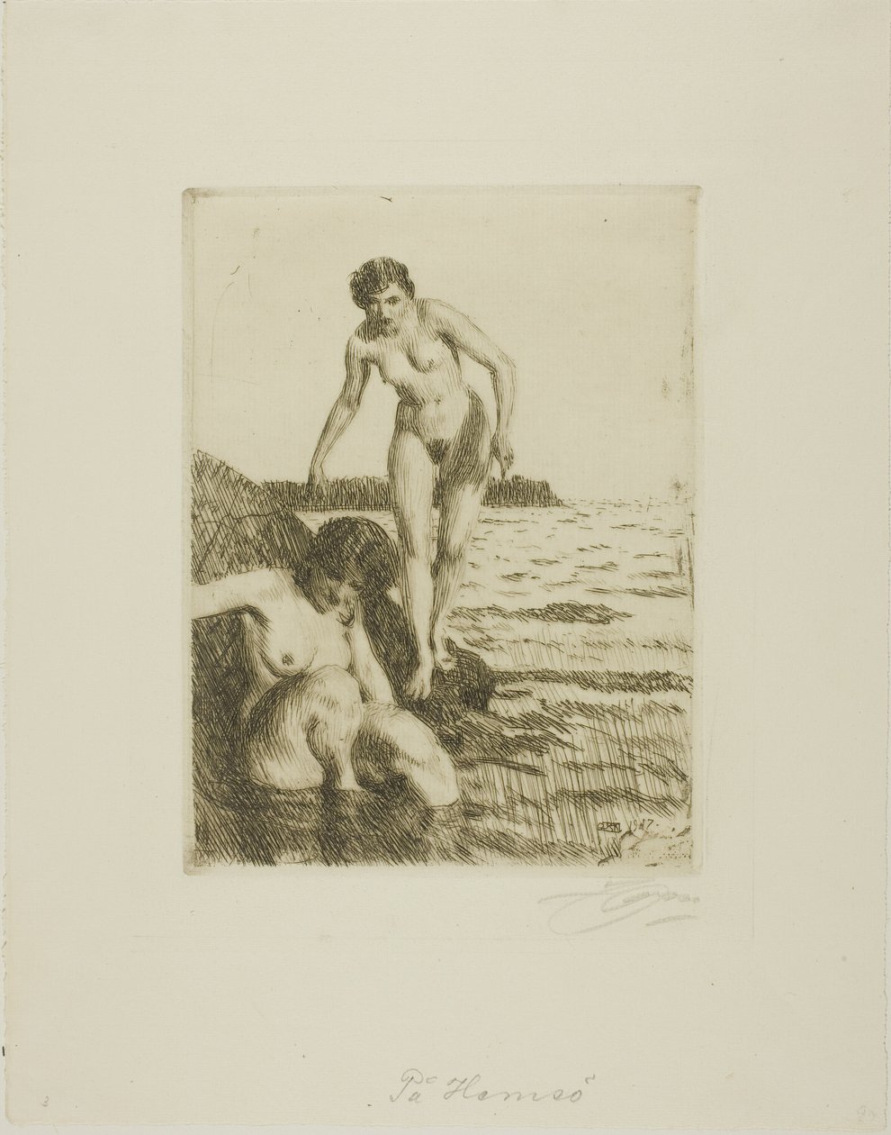 On Hemsö Island by Anders Leonard Zorn