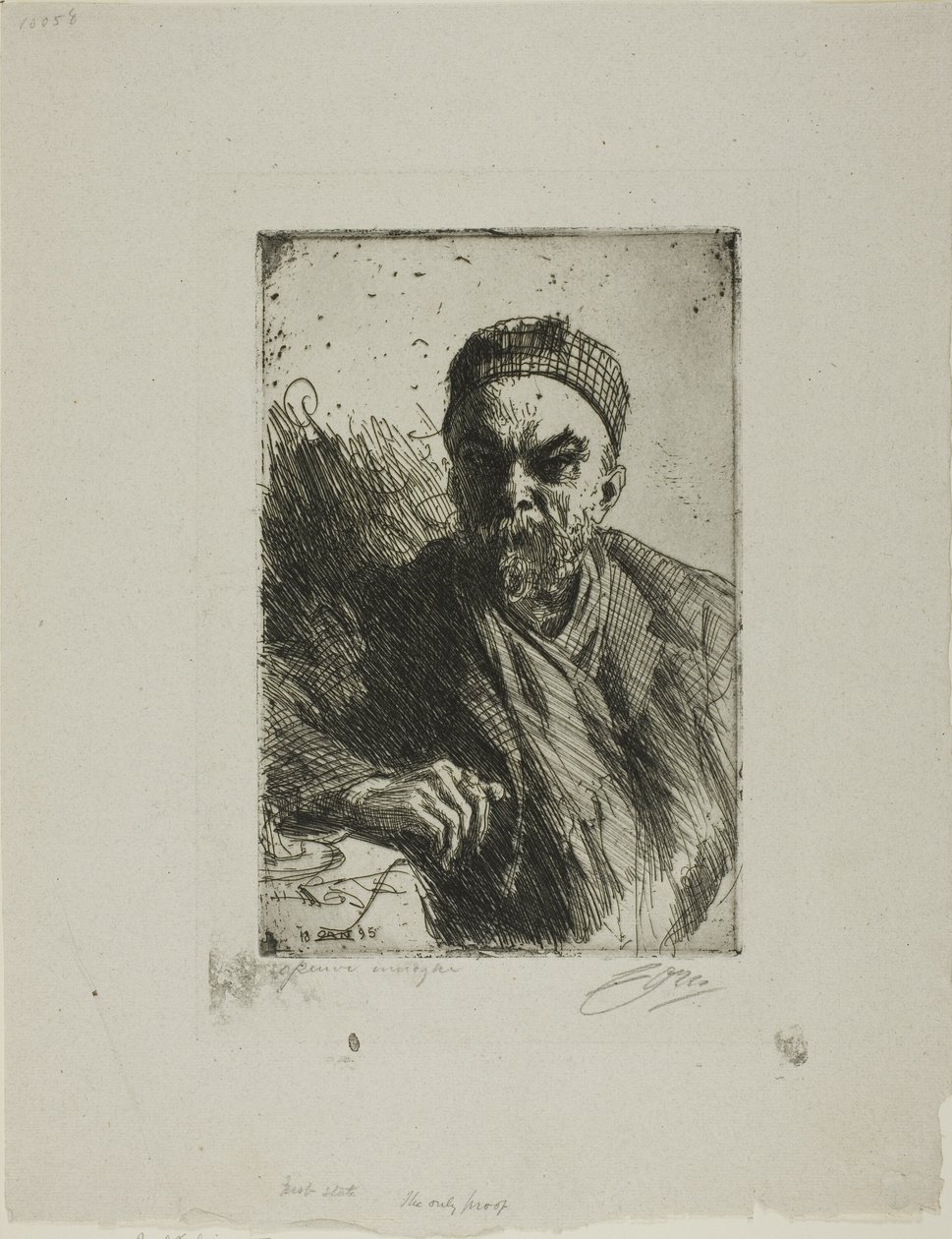 Paul Verlaine II by Anders Leonard Zorn