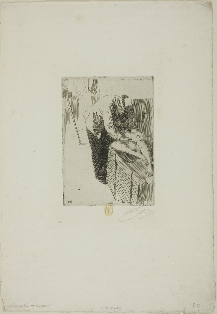 Per Hasselberg by Anders Leonard Zorn