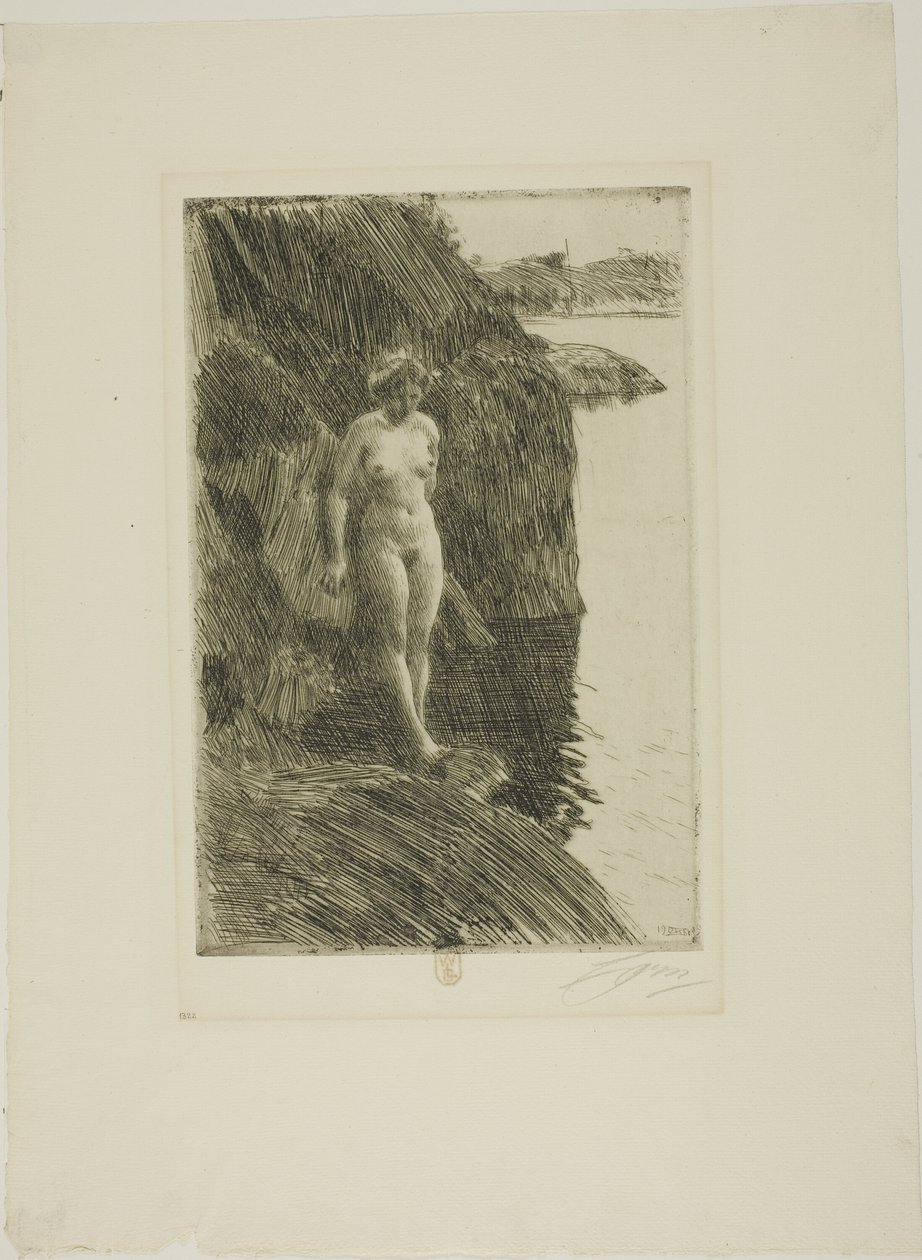 Precipice by Anders Leonard Zorn