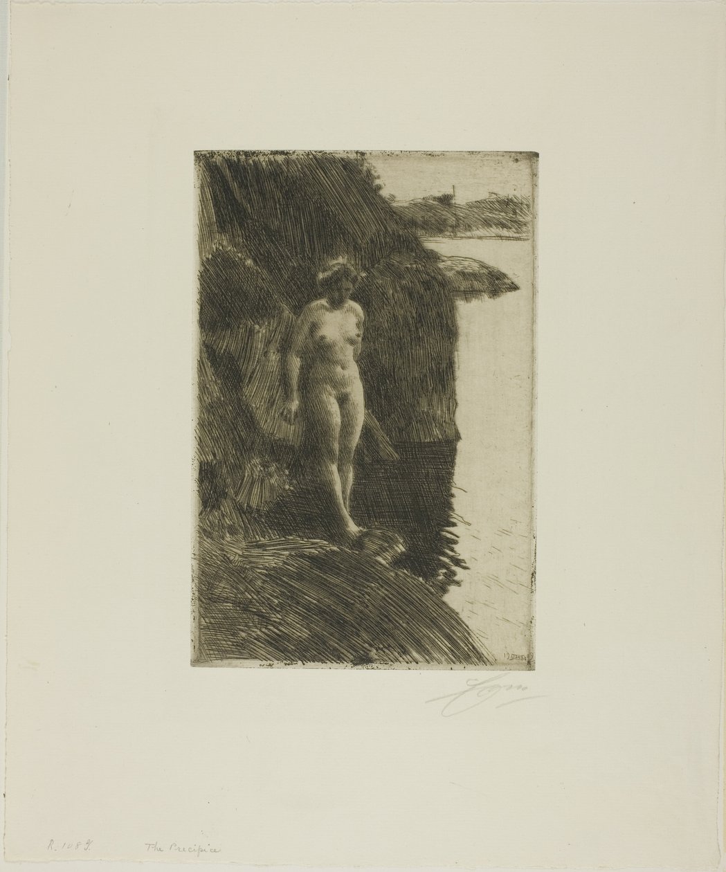 Precipice by Anders Leonard Zorn