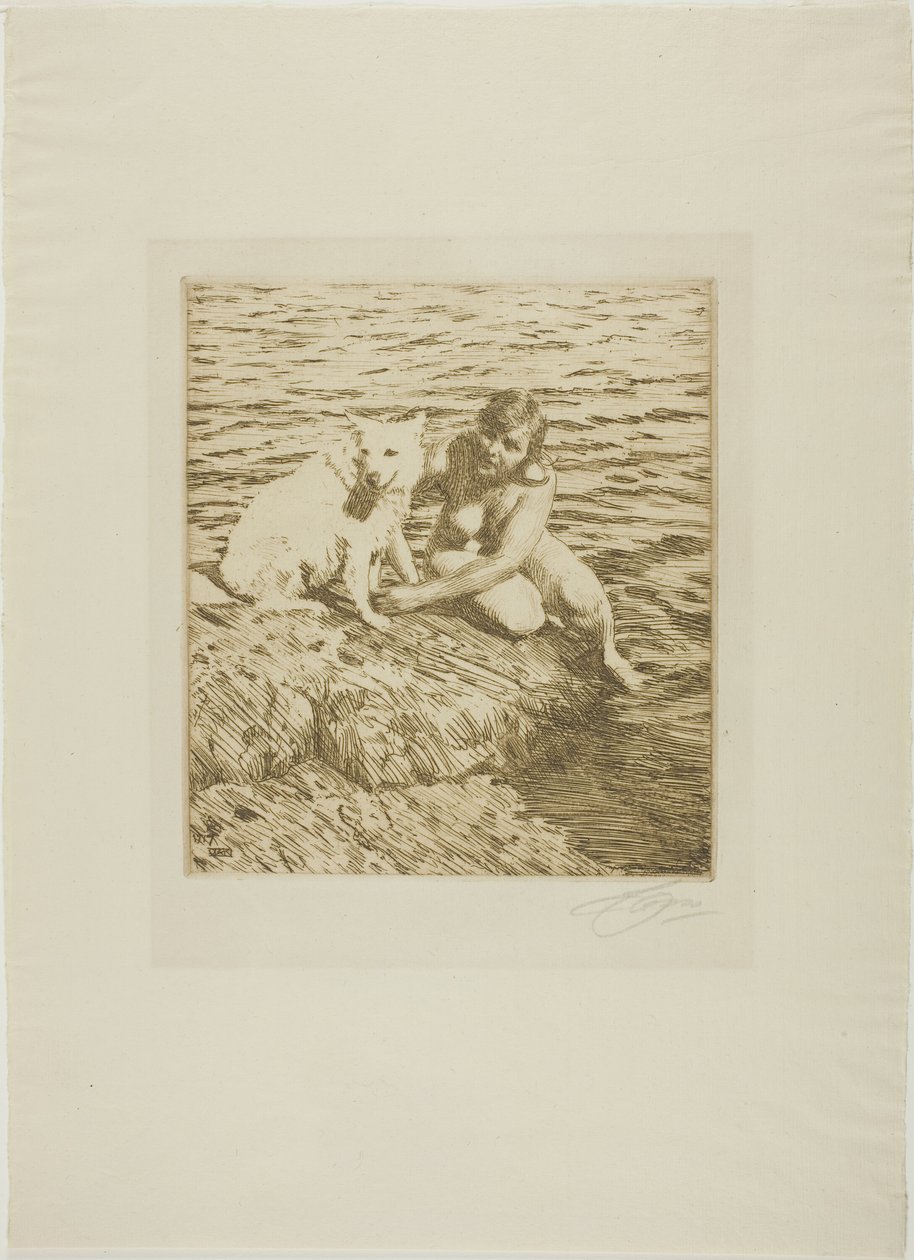 Sappho by Anders Leonard Zorn