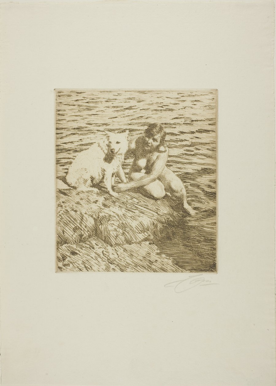 Sappho by Anders Leonard Zorn