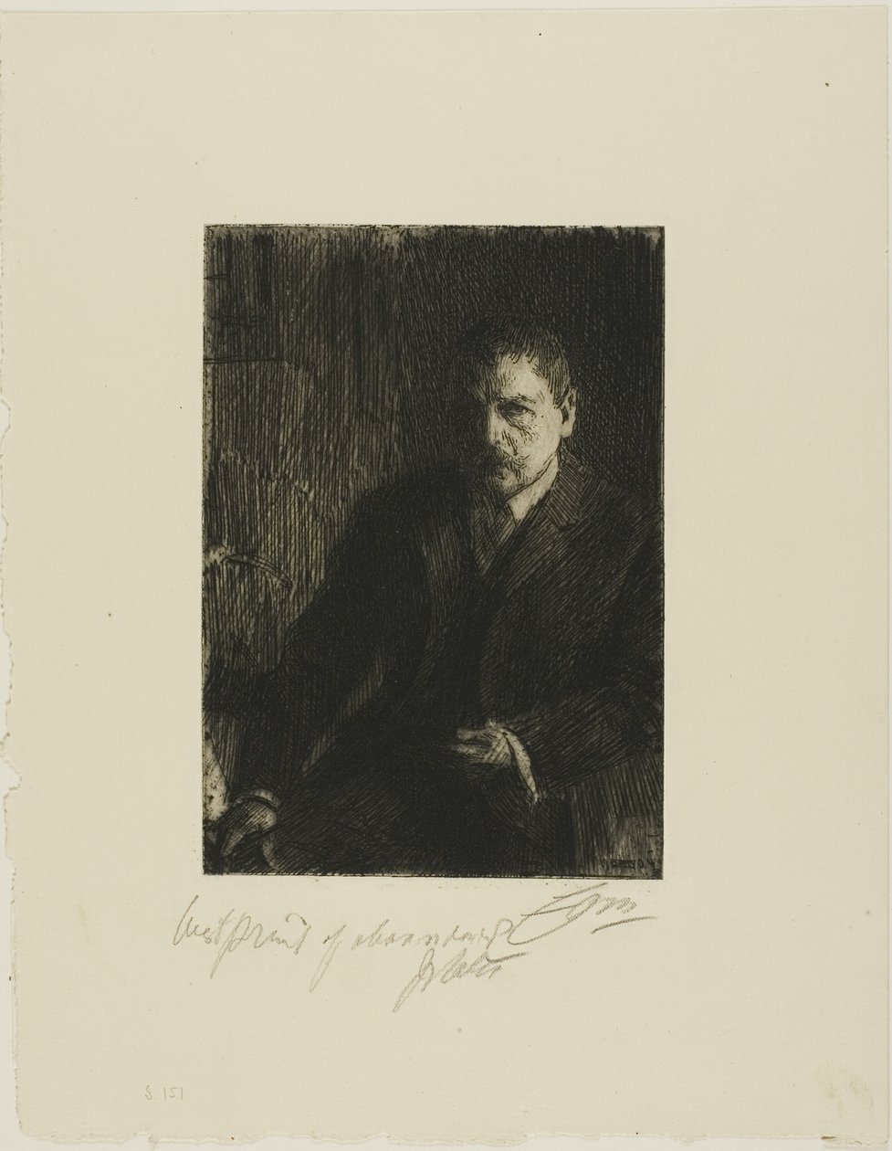 Self-Portrait 1904 I by Anders Leonard Zorn