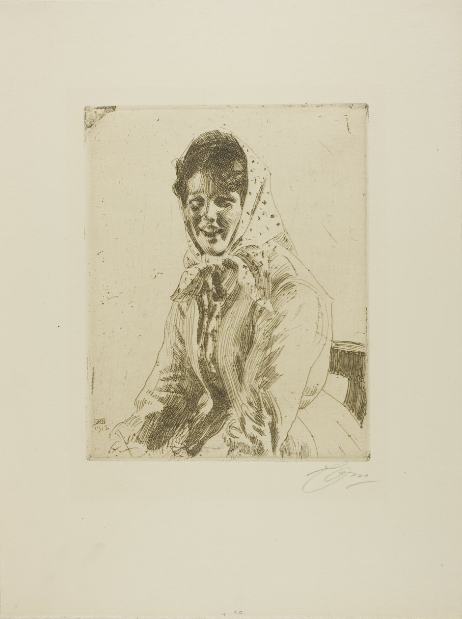 Skerikulla (A Skeri Girl) by Anders Leonard Zorn