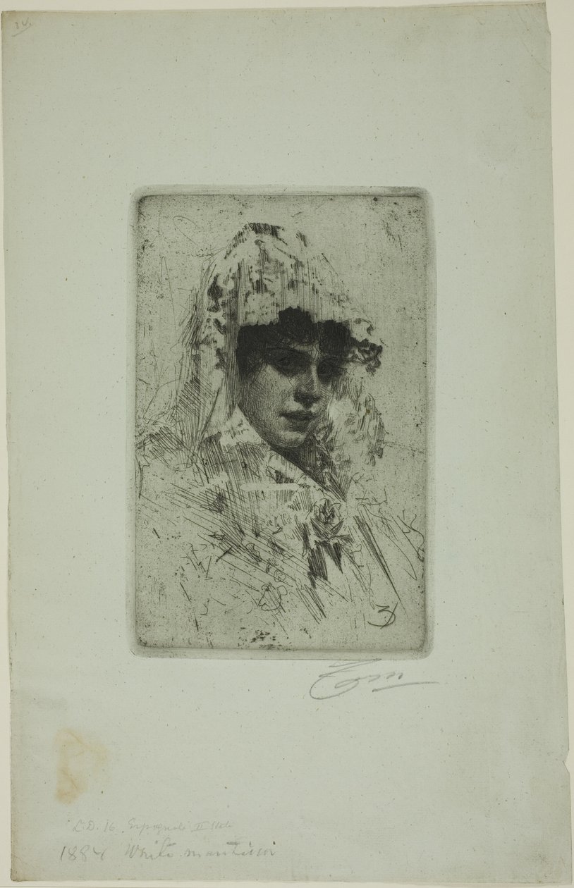 Spanish Woman by Anders Leonard Zorn