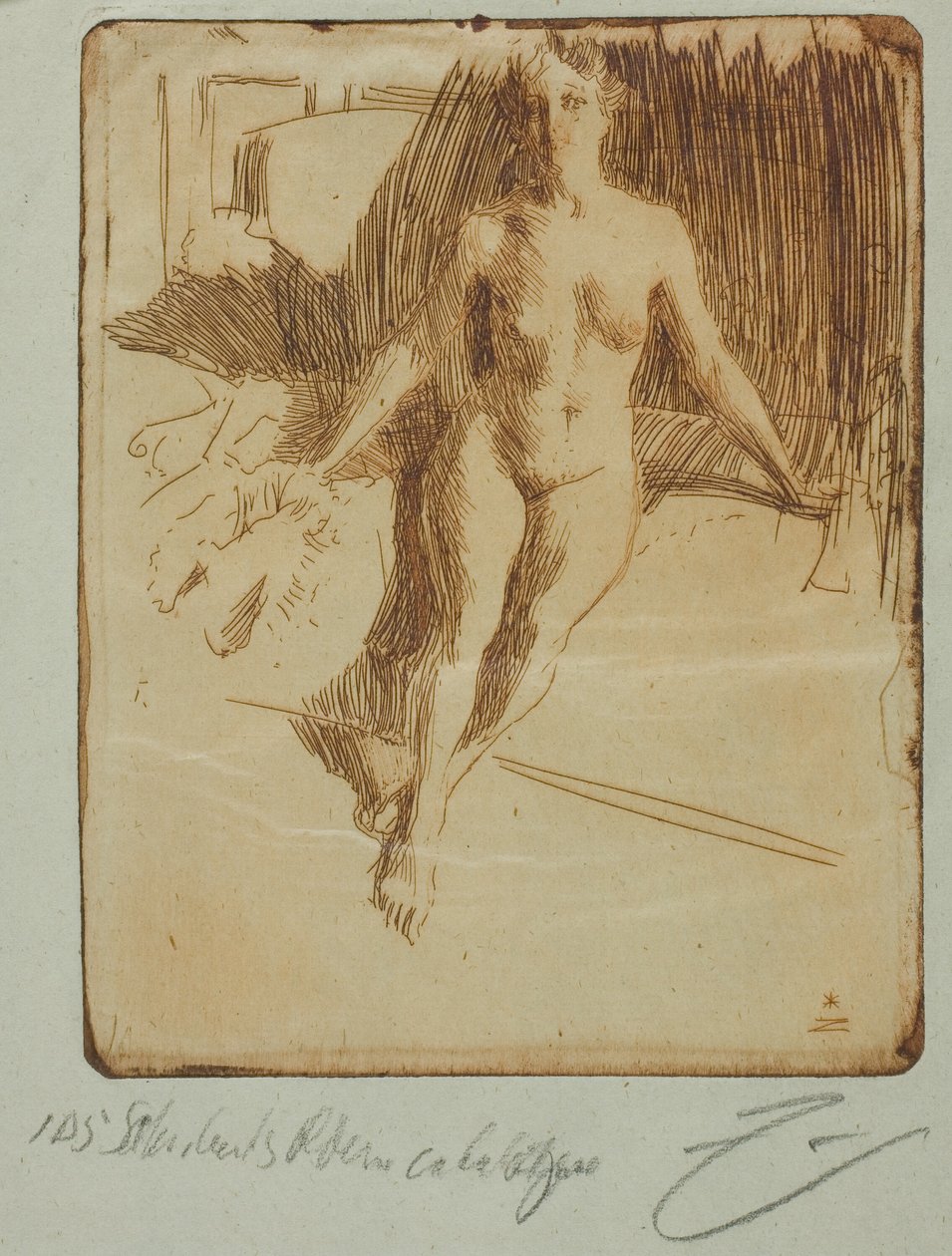 Study from Model by Anders Leonard Zorn