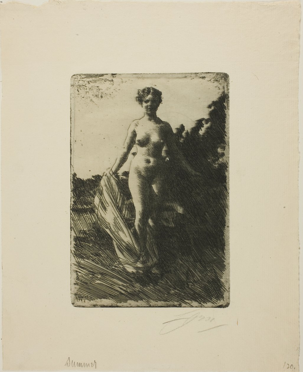 Summer by Anders Leonard Zorn