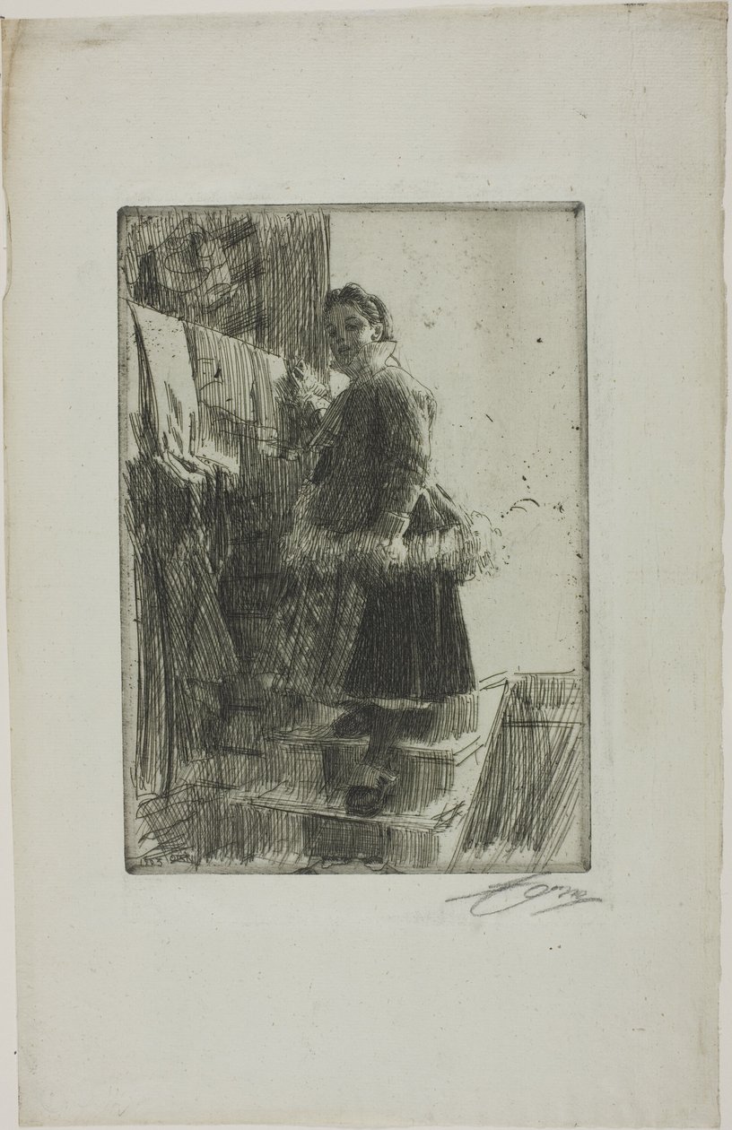 The Storehouse by Anders Leonard Zorn