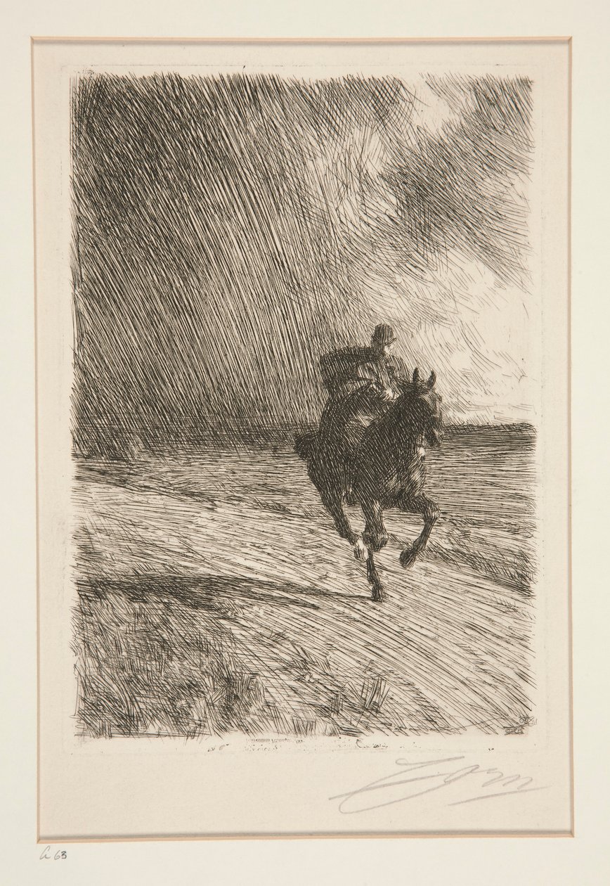 The Storm by Anders Leonard Zorn