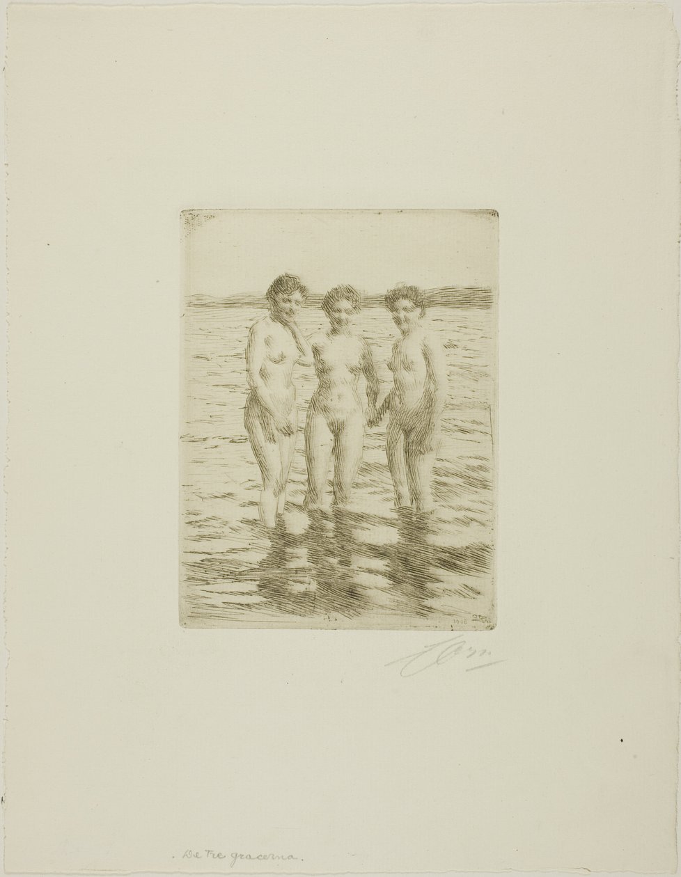 The Three Graces by Anders Leonard Zorn