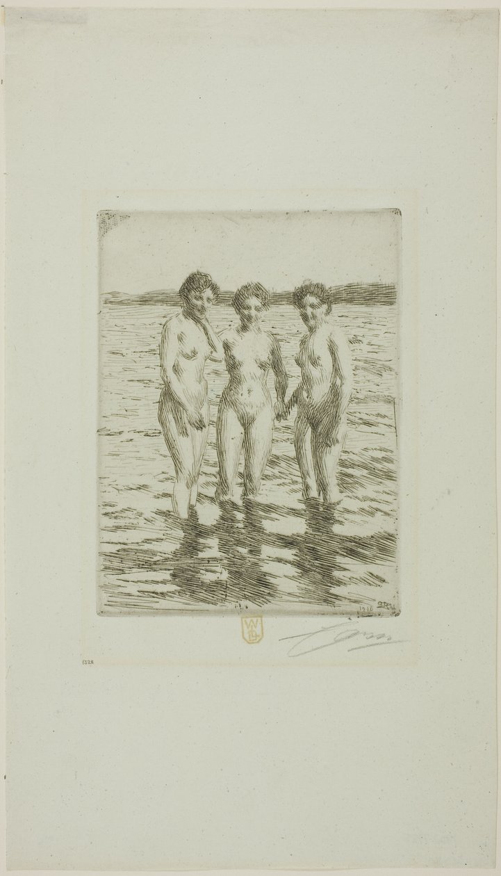 The Three Graces by Anders Leonard Zorn