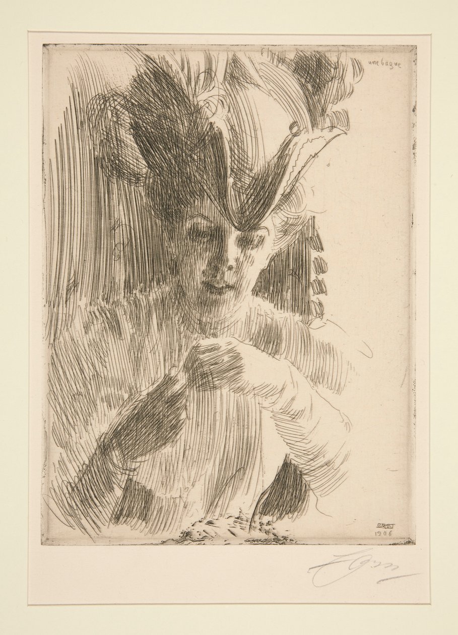 A Ring (Mme. Wentzel Hagelslam) by Anders Leonard Zorn
