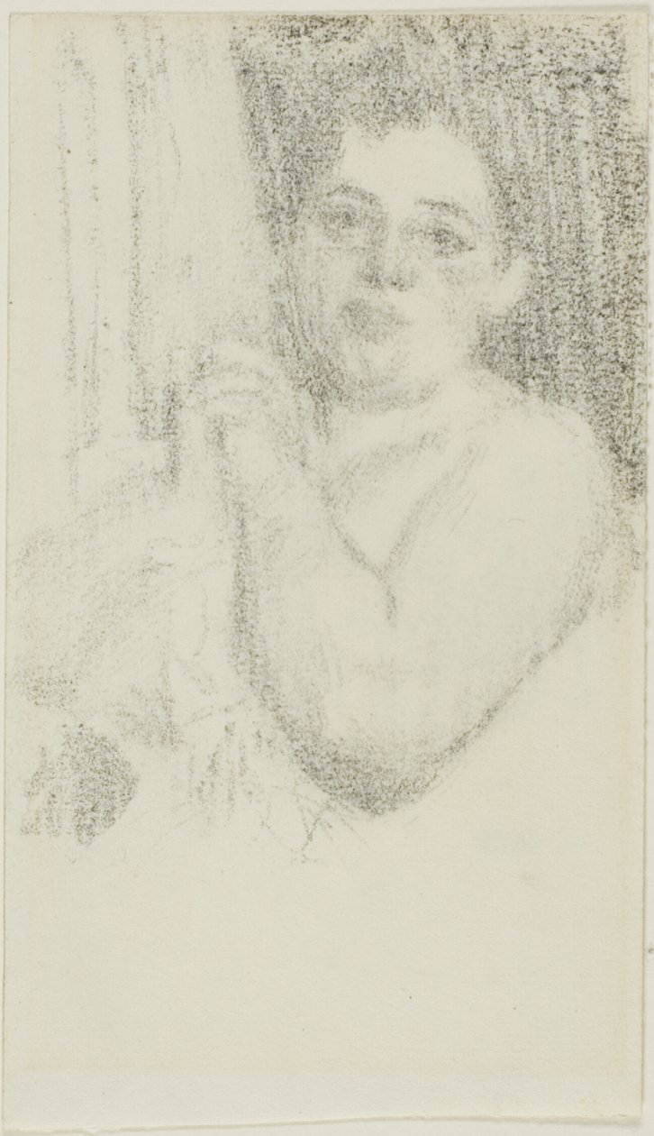Woman with Hands Clasped by Anders Zorn