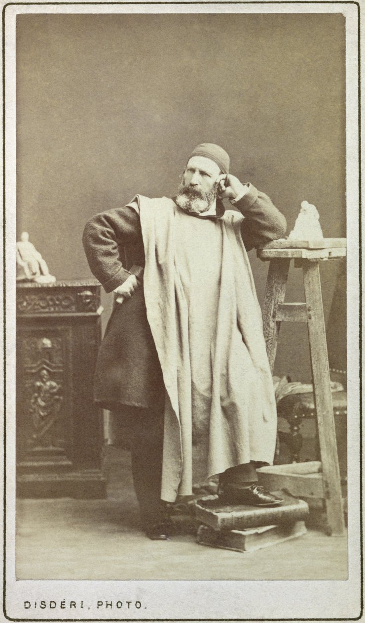 Jean-Baptiste Carpeaux by Andre Adolphe Eugene Disderi