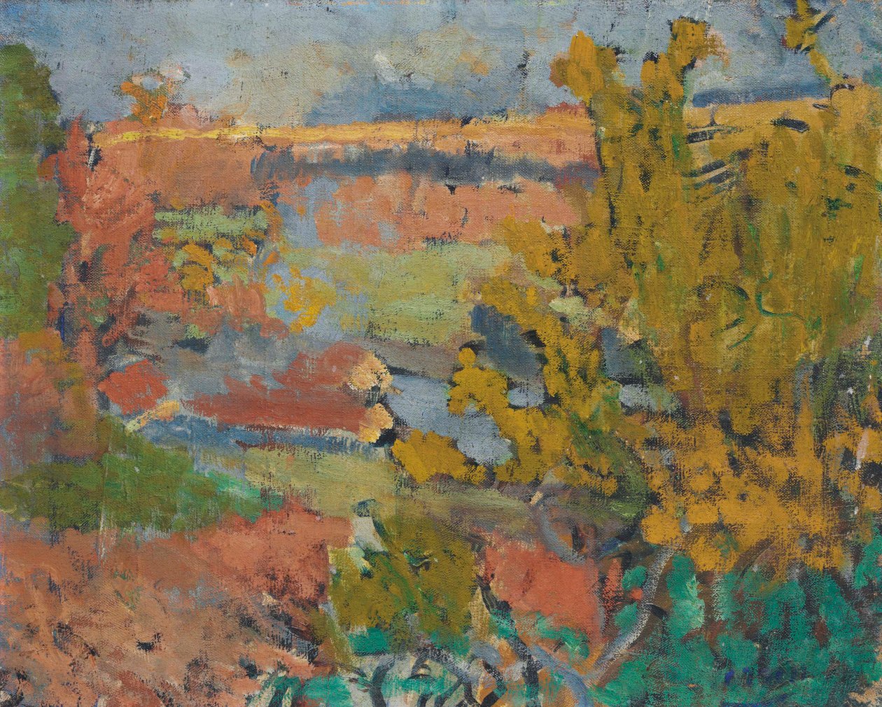 Landscape near Chatou by Andre Derain
