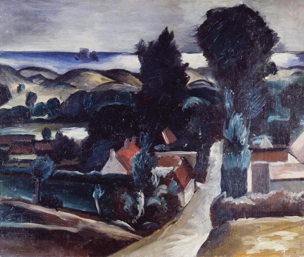 Landscape of Camiers (Pas-de-Calais) by Andre Derain