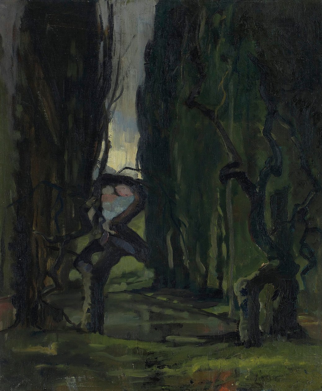 Water Feature at Carrières-sur-Seine by Andre Derain