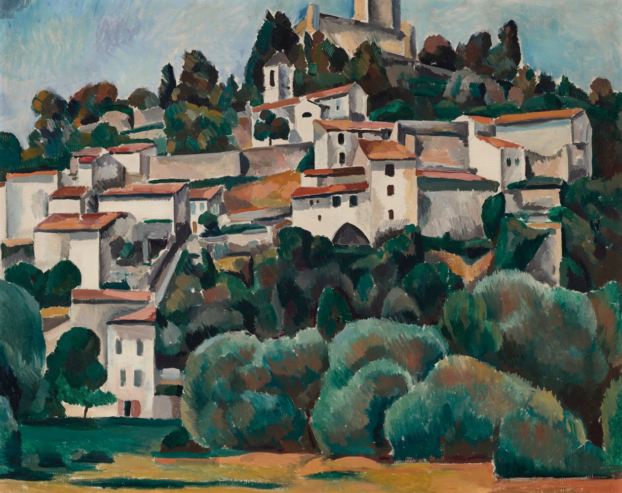 View of Cagnes by Andre Derain