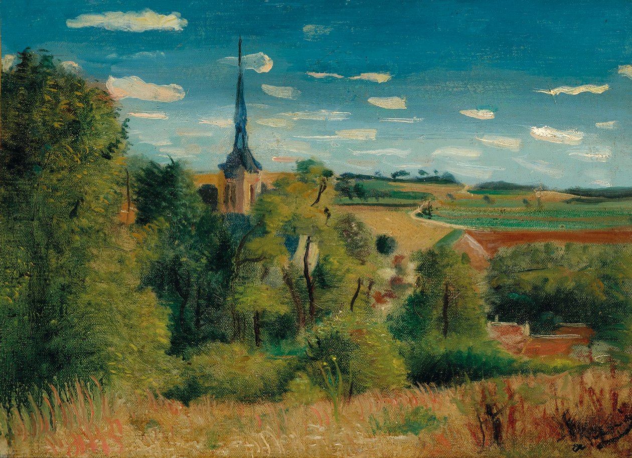 View of Donnemarie-en-Montois by Andre Derain