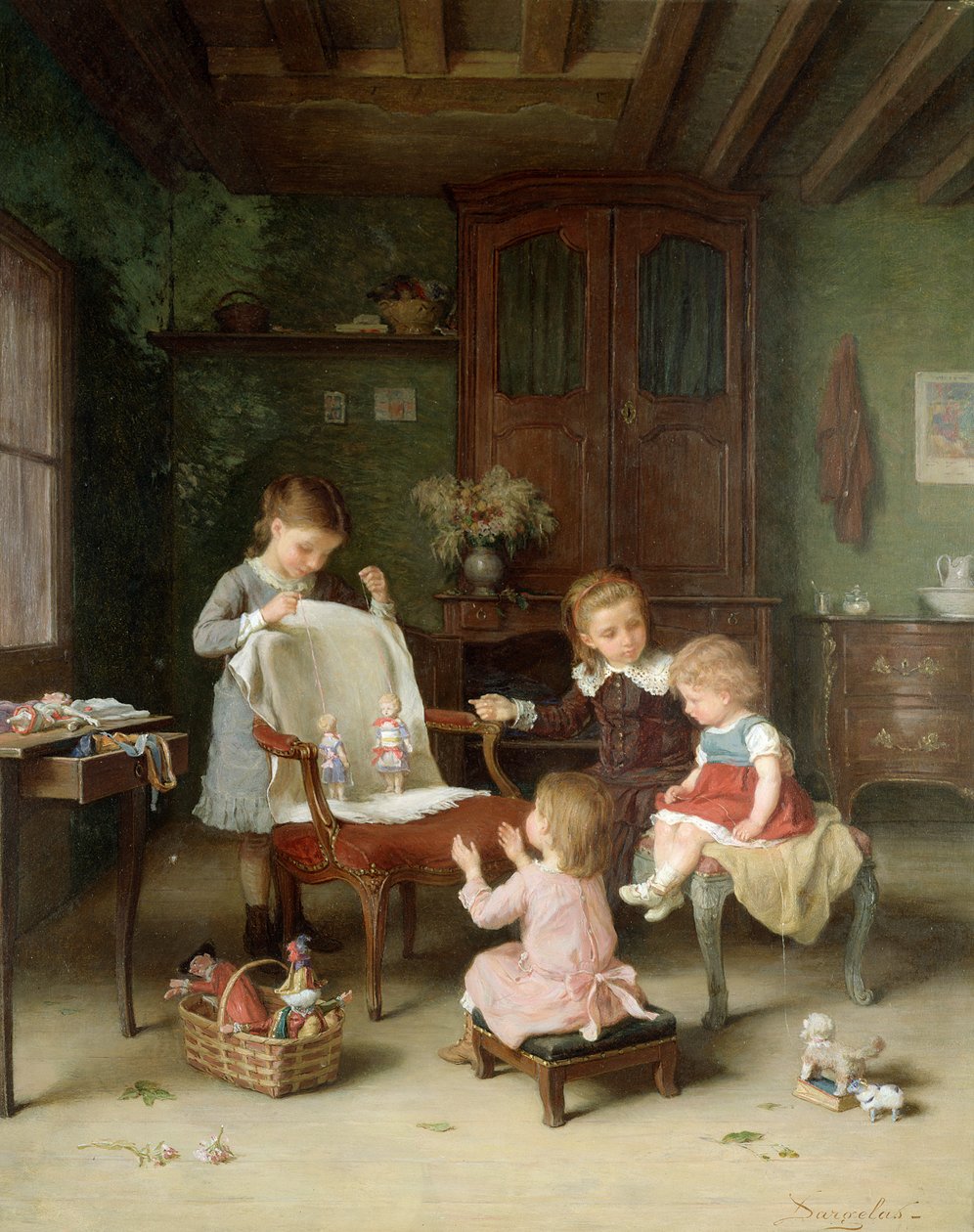The Happy Family by André Henri Dargelas