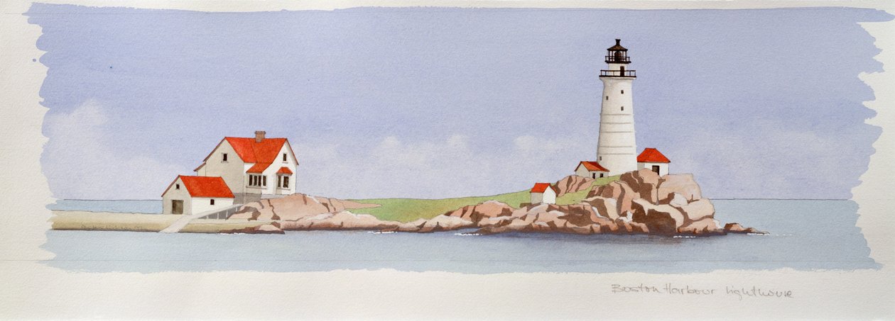 Boston Harbour by Andras Kaldor