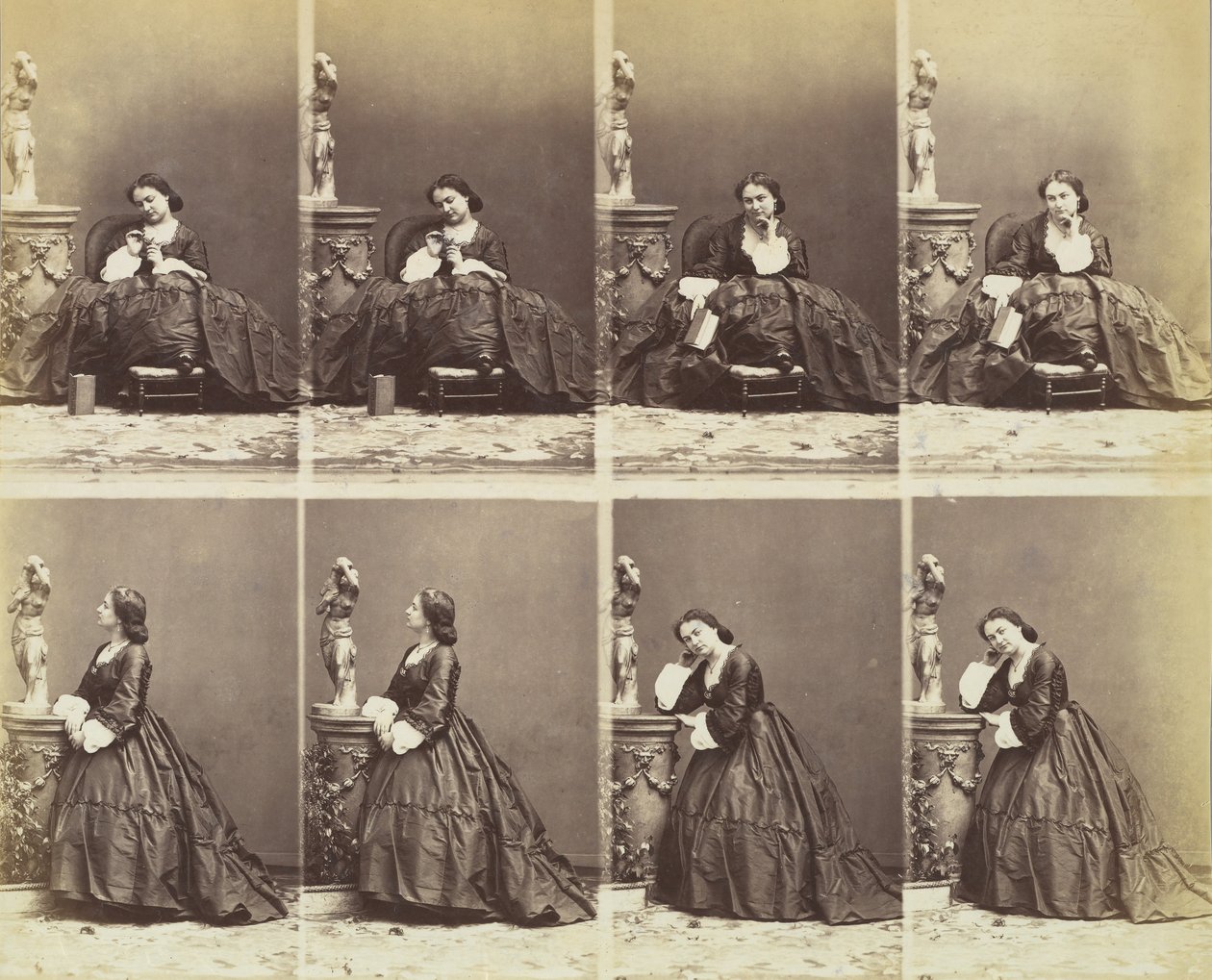 Berthe by Andre Adolphe Eugene Disderi