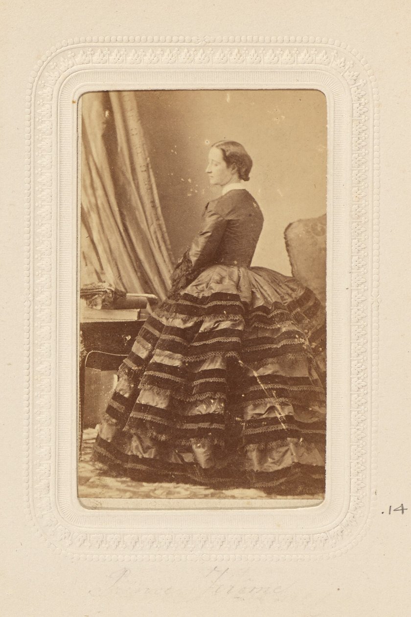 Empress Eugenie by Andre Adolphe Eugene Disderi