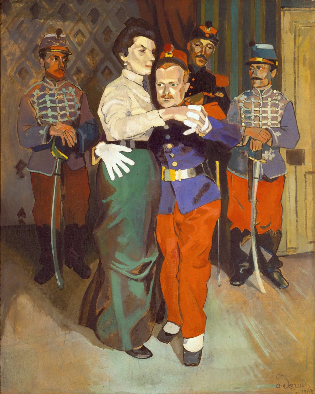 At the Suresnes Ball by Andre Derain