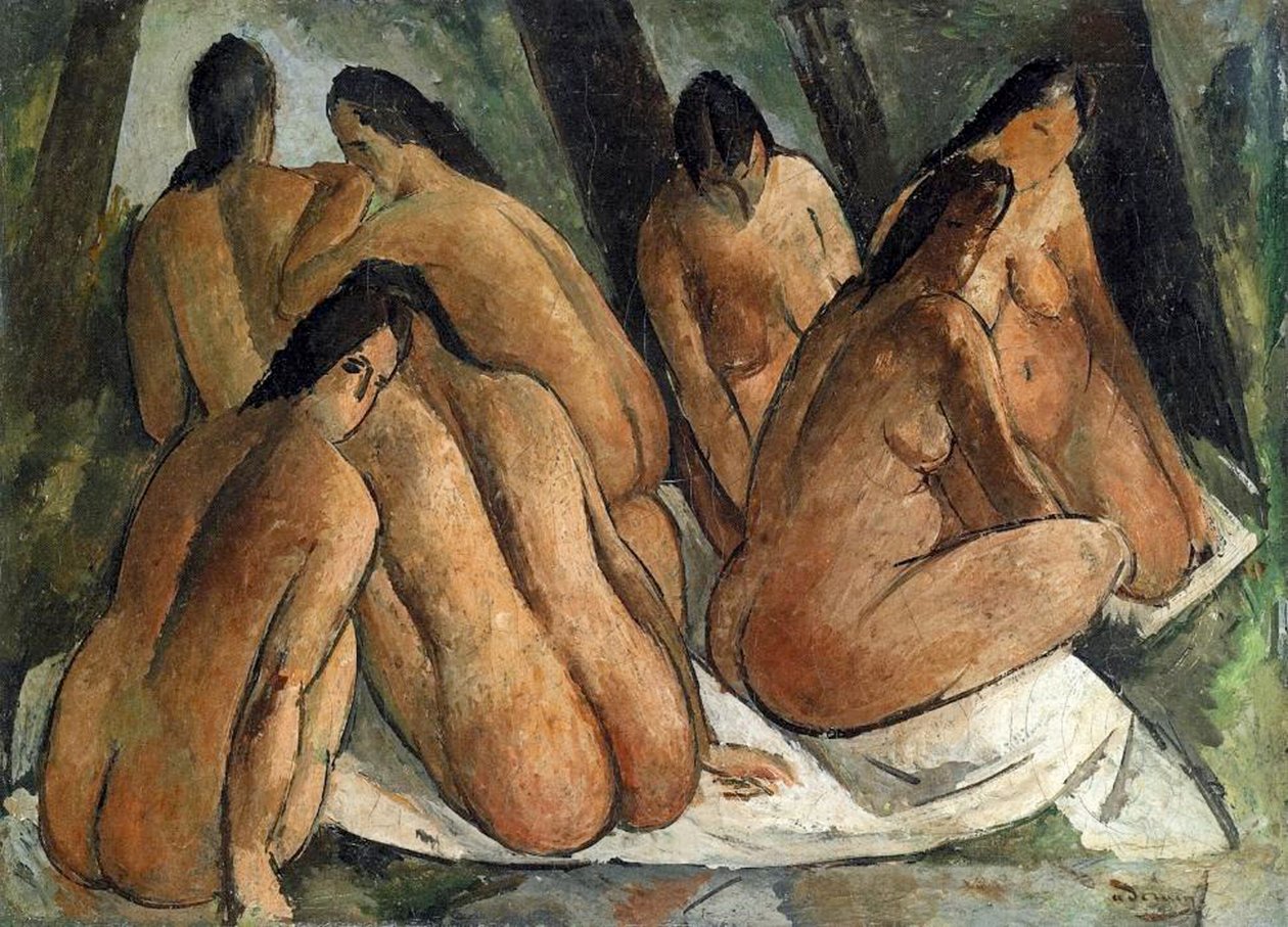 Bathers (c.1908-09) by Andre Derain