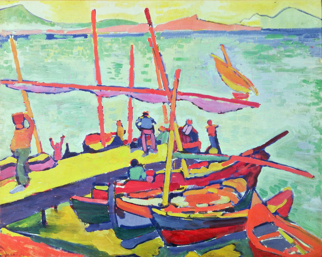 Boats by Andre Derain