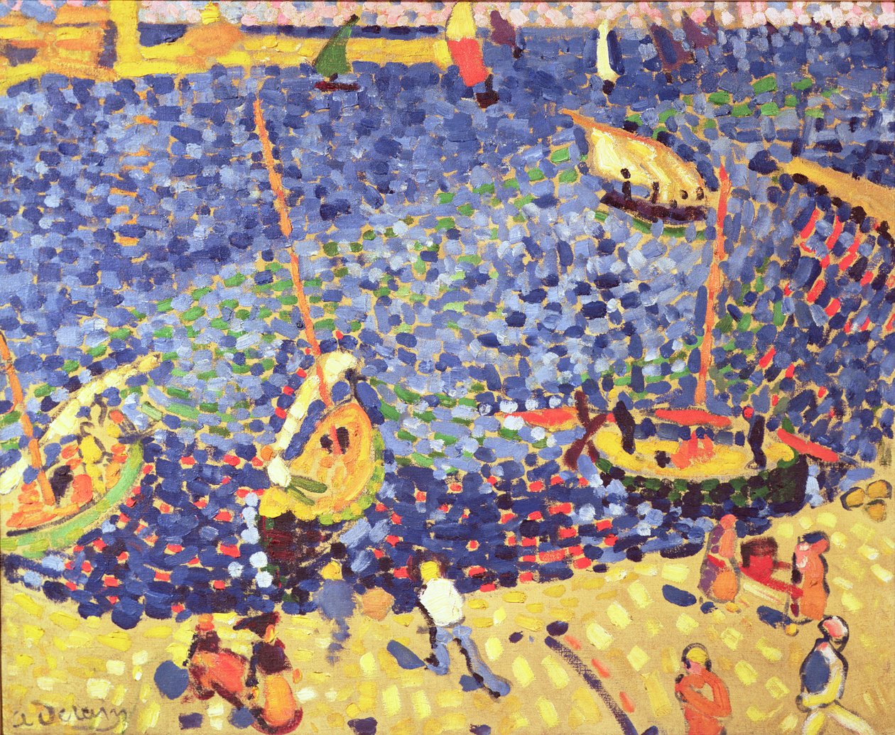 Boats at Collioure by Andre Derain
