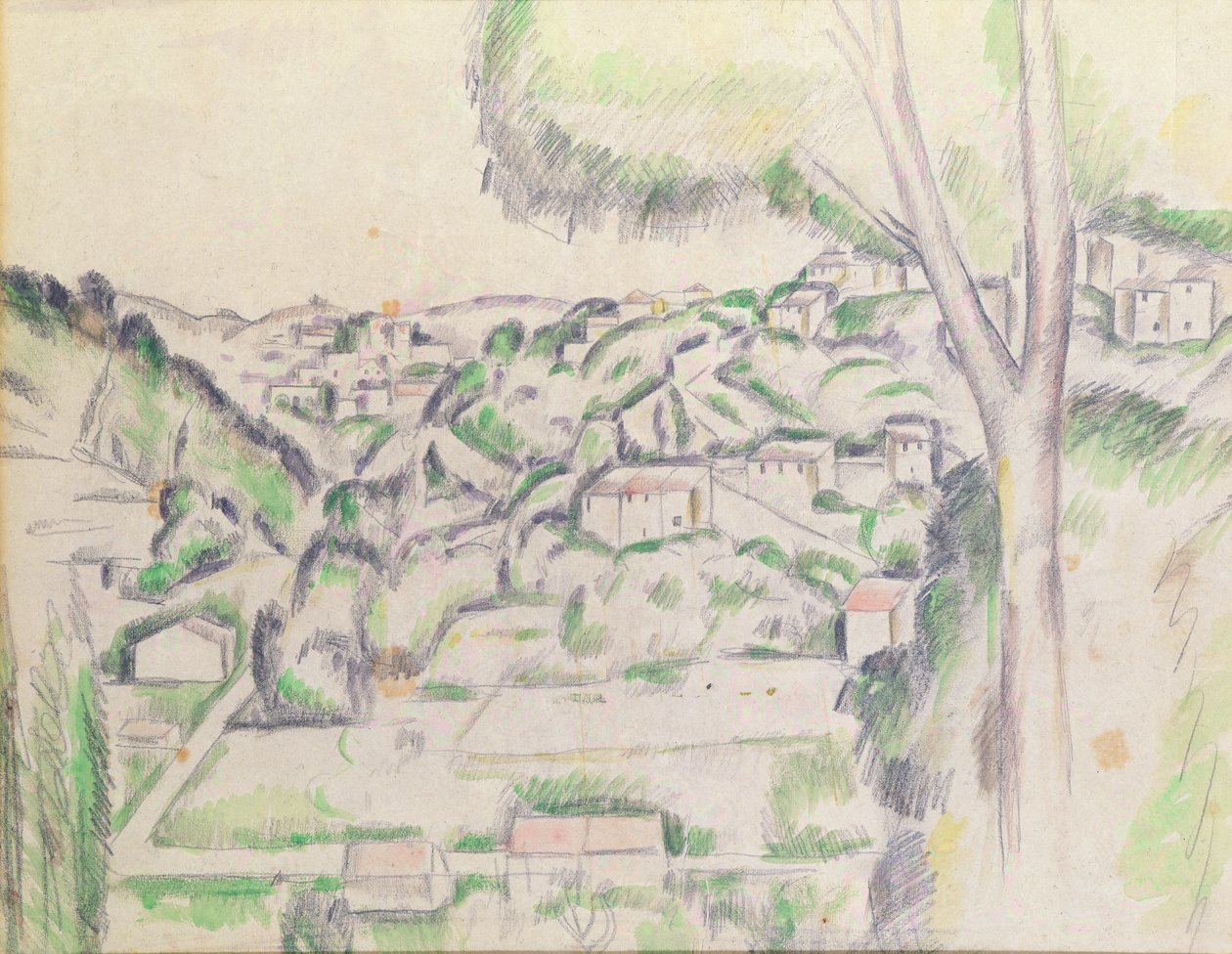 Cagnes by Andre Derain