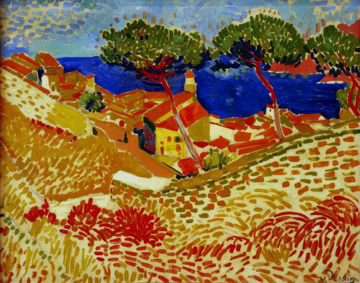 Collioure, the Village by the Sea by Andre Derain