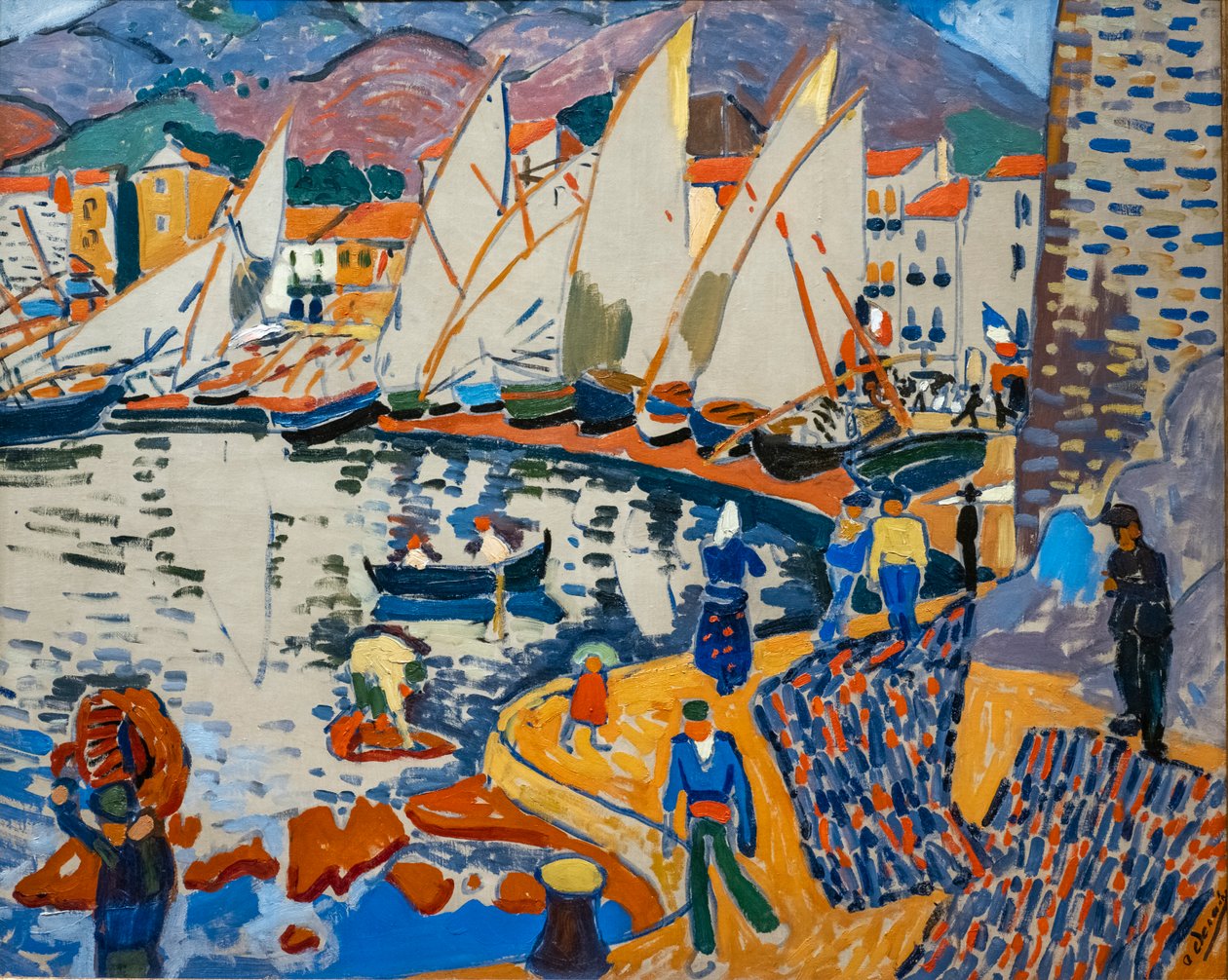 Drying the Sails by Andre Derain