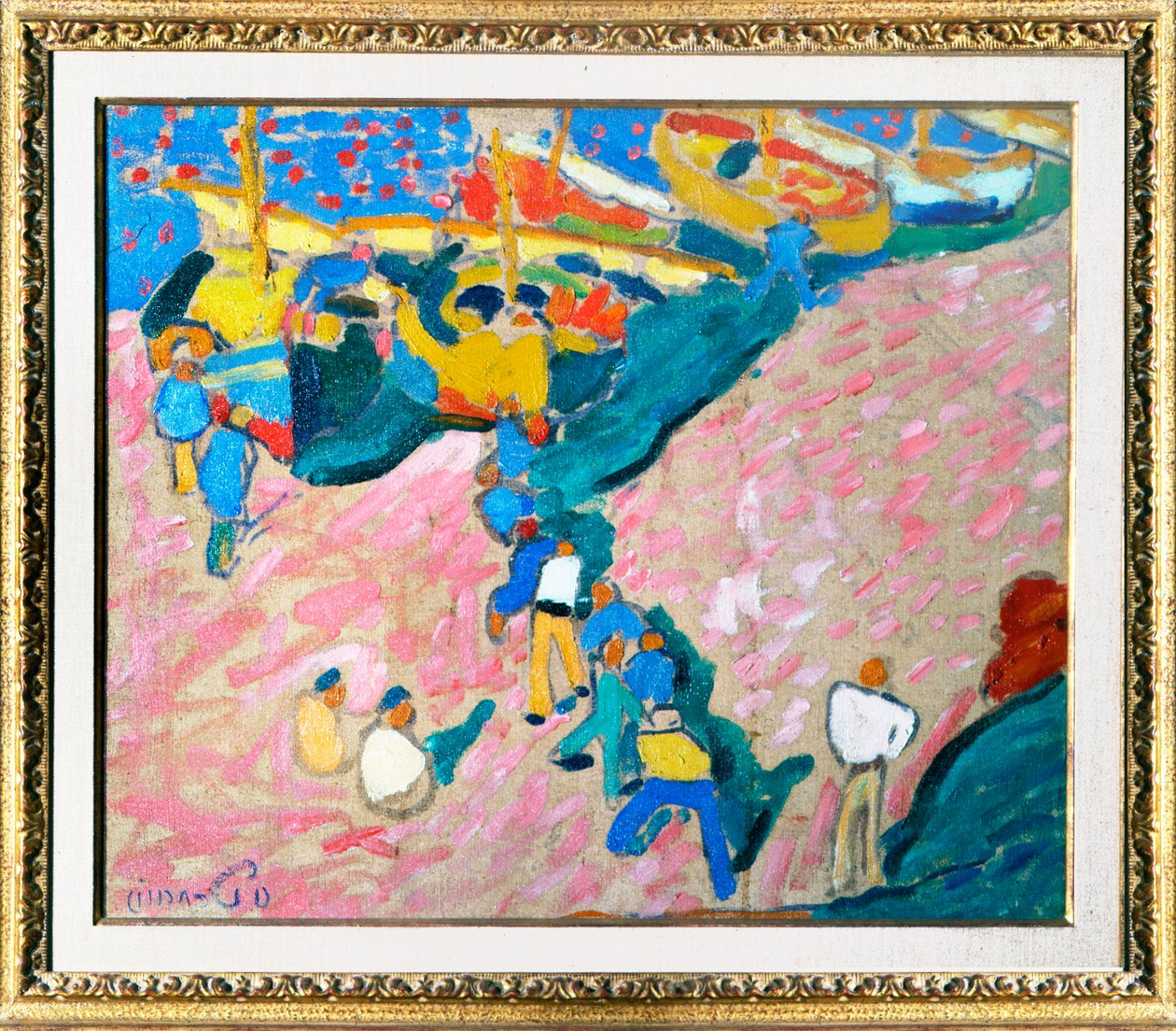Fishermen at Collioure by André Derain by Andre Derain
